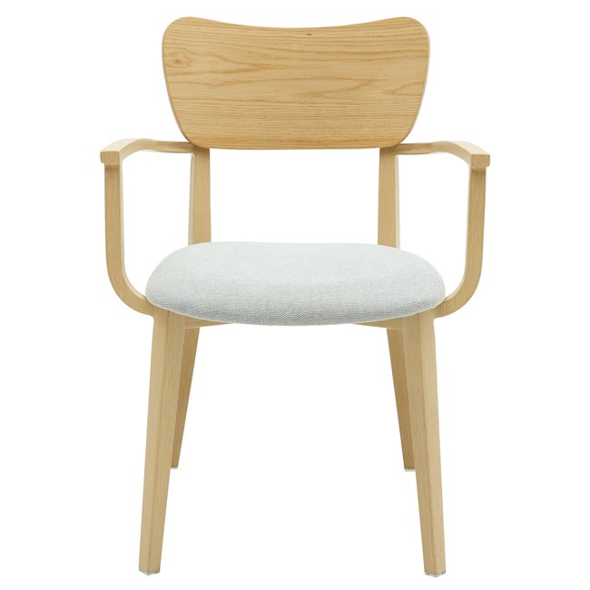 Raquel Dining Arm Chair WB - Image 3