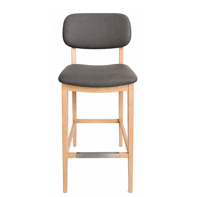 Bellucci Bar Stool Natural Oak - Image 4